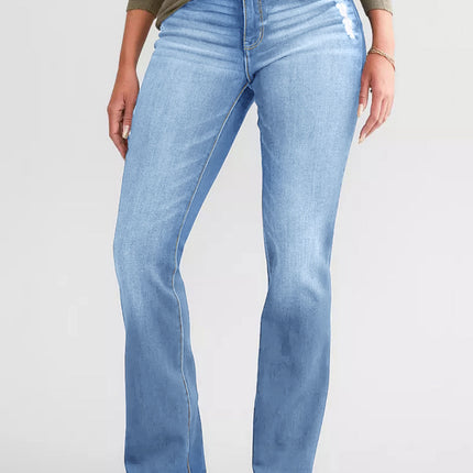 Ladies New Jeans Stretch Slim Ripped