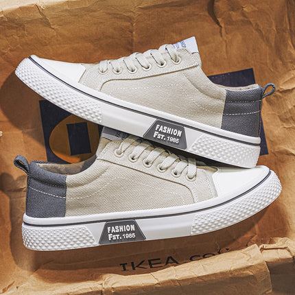 Versatile Men's Soft-soled Casual Sports Canvas Shoes