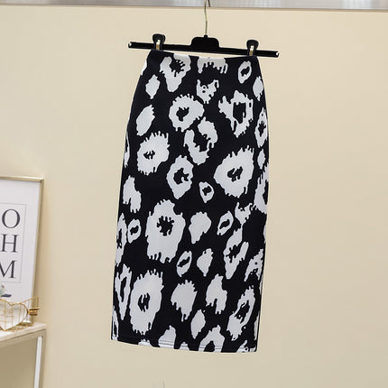 Court Women's Printed Wear Pencil Sheath Skirt