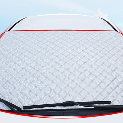 Car snow block front windshield antifreeze cover winter front gear snowboard windshield snow cover frost guard
