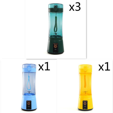 Portable Electric Fruit Juicer Wireless USB Rechargeable Mini Mixer Multifunction Summer Smoothie Blender Machine Kitchen Supplies