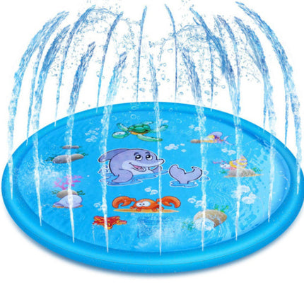Durable Children's Water Spray Pool Mat Splash Sprinkle Play Pad Mat