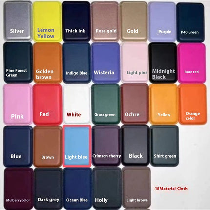 For Magsafe Magnetic Luxury Leather Card Holder Wallet Case For 14 Pro Max 13 12 Phone Bag Adsorption Accessories Cover