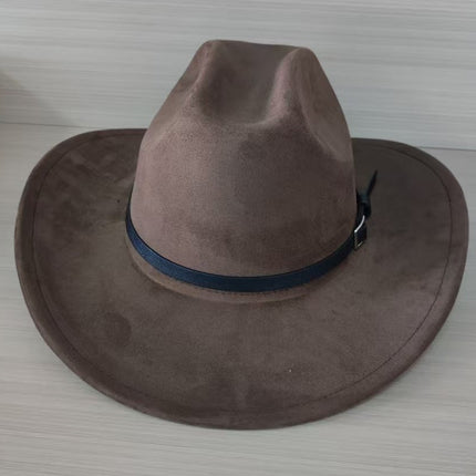 Curved Edge Western Cowboy Hat Men And Women