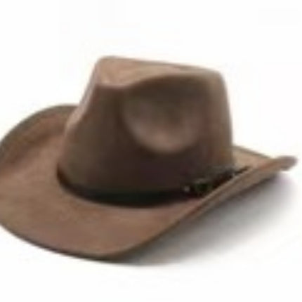 Curved Edge Western Cowboy Hat Men And Women