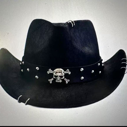 Curved Edge Western Cowboy Hat Men And Women