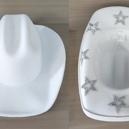Curved Edge Western Cowboy Hat Men And Women