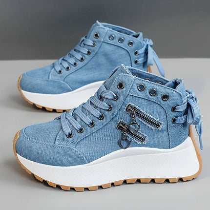 High-top Platform Female Fashion Casual Board Shoes