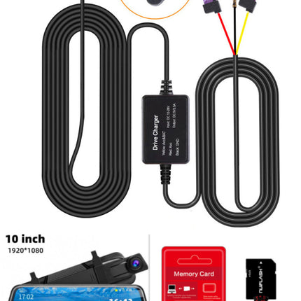Front and Rear Dual Recording Rear View Mirror Dash Cam