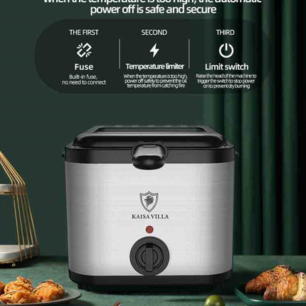 Visual Multifunctional Electric Air Fryer Skewer French Fries Machine
