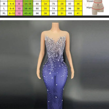 Rhinestones Evening Luxury Long Mermaid Dress Vestidos De Noche Elegante De Lujo Vestido Piedras Brillantes Hochzeitskleid Damen