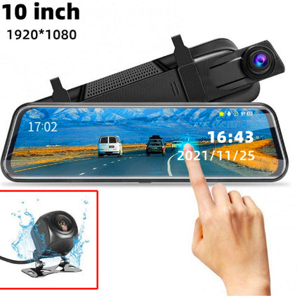 Front and Rear Dual Recording Rear View Mirror Dash Cam