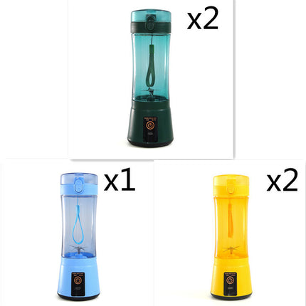Portable Electric Fruit Juicer Wireless USB Rechargeable Mini Mixer Multifunction Summer Smoothie Blender Machine Kitchen Supplies