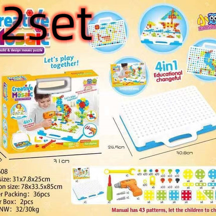 Creative Building Kits Educational Blocks Sets