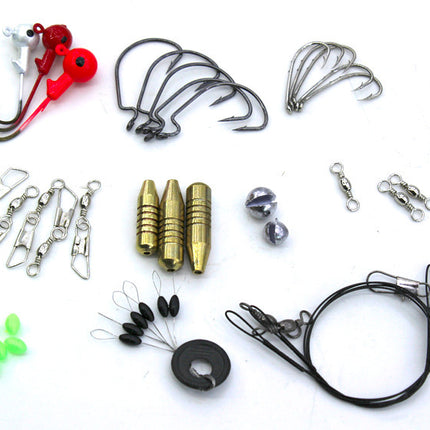 Fishing Gear Sequined Soft Bait Set