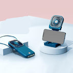 Blue / Power bank and stand