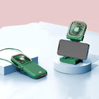 Green / Power bank and stand