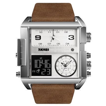 Square Large Dial Watch Men'S Business
