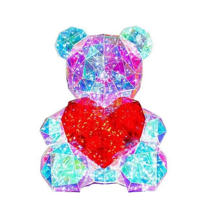 Colorful Luminous Bear Gift Birthday Gift Decoration