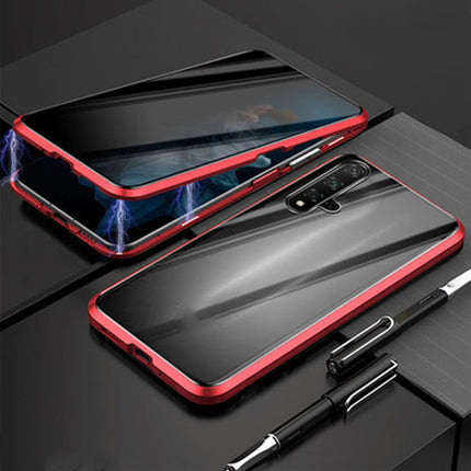 Phone Case Anti-peep Magnetic Protective Shell Magnetic Privacy Glass Case For Phone