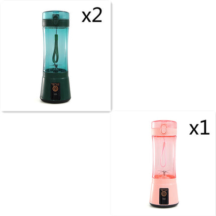 Portable Electric Fruit Juicer Wireless USB Rechargeable Mini Mixer Multifunction Summer Smoothie Blender Machine Kitchen Supplies