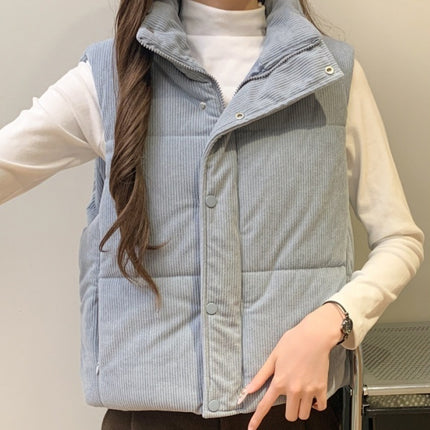 Vest Women's Short Loose Cotton-padded Thick Fashion Coat