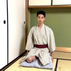 No 20 Kimono With Red Belt / Free Size