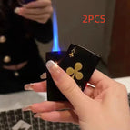 Black A Blue Flame 2PCS