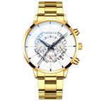 Gold White