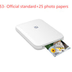 Printer and 25 sheets of photo / USB