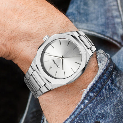 Men's And Women's Pin Scale Solar Pattern 30 Meter Waterproof Quartz Watch