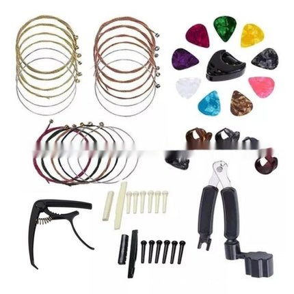 Guitar Accessories Suit Pick String Nail Pillow