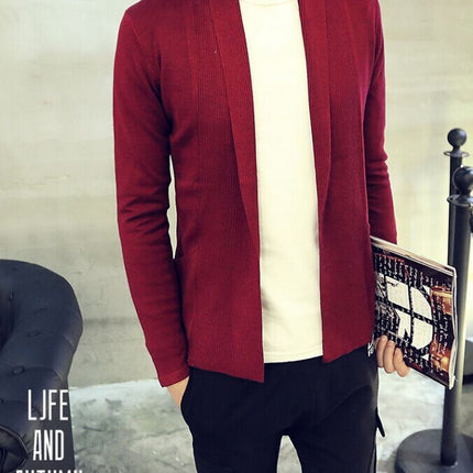 Korean Style Cardigan Youth Slim Fit Sweater