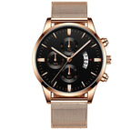 Rose Gold Black