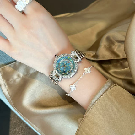 Starry Sky Fritillary Marble Watch For Women