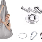 Silver grey set / 280x150cm