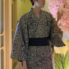 No 2 Kimono With Black Belt / Free Size