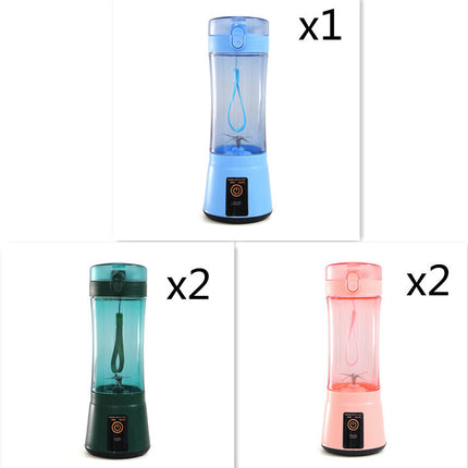 Portable Electric Fruit Juicer Wireless USB Rechargeable Mini Mixer Multifunction Summer Smoothie Blender Machine Kitchen Supplies