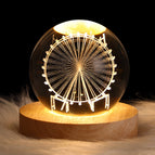 Solid Wood Seat / Ferris Wheel 6CM / USB