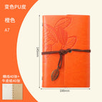 A7 Orange Horizontal Line