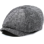 Herringbone Gray / Elastic 58to59cm