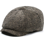 Herringbone Khaki / Elastic 58to59cm