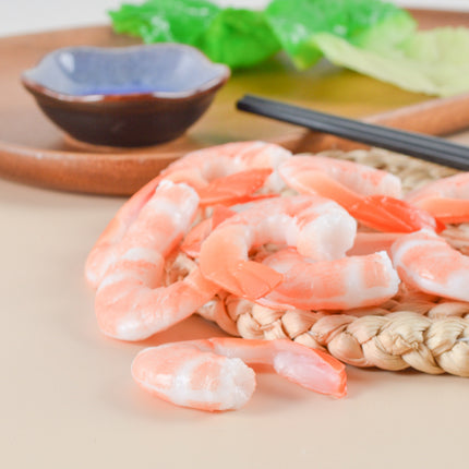 Simulation Seafood Shrimp Keychain Creative Personality Bag Pendant
