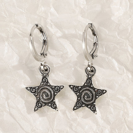 Women's Classic All-match Cross Crystal Neutral Earrings