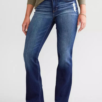 Ladies New Jeans Stretch Slim Ripped