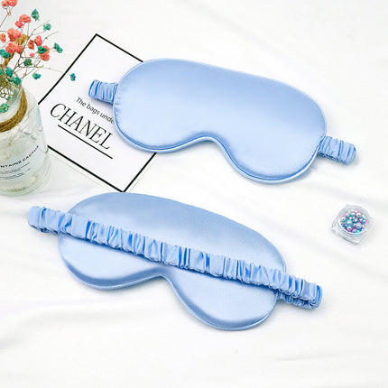 Eye Patch Imitated Silk Eye Patch Shading Sleeping Eye Mask Travel Relax Covers Eye Shade Health Sleeping Shield Eye Care Tools