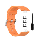 Orange / Strap x Silver Stainless Steel