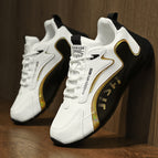 Leather Black White / Size39