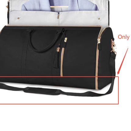 Large Capacity Travel Duffle Bag Women's Handbag Folding Suit Bag Waterproof Clothes Totes