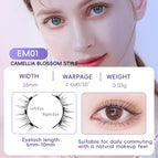 EM013 Eyelashes No Clip
